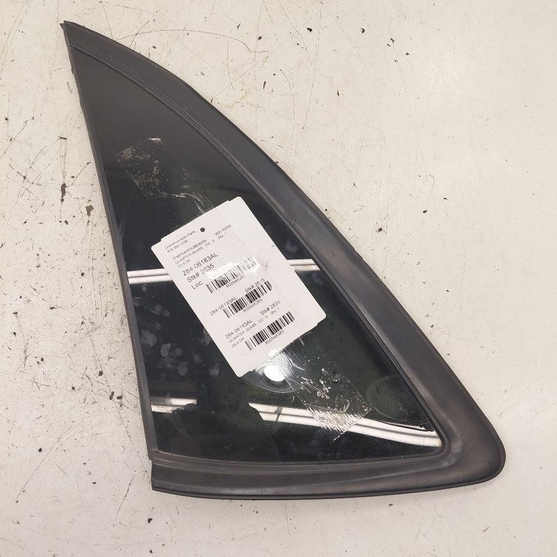 Driver Left Quarter Glass Window Privacy Tint Black Moulding 15-24 For
