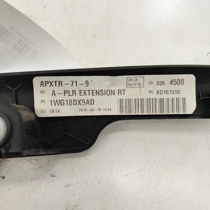 Jeep Cherokee Passenger Right Front A-Pillar Trim {1WG18DX9AD} 2019 20