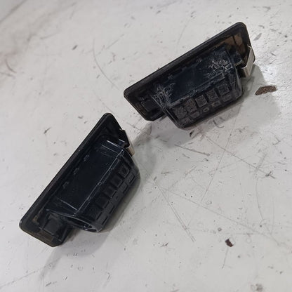 Fiat 500 License Plate Light Lamp  2016 2017 OEM