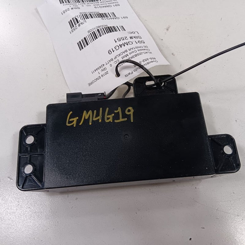 Buick Encore Onstar Backup Battery {42454411} 2019 2018 2017
