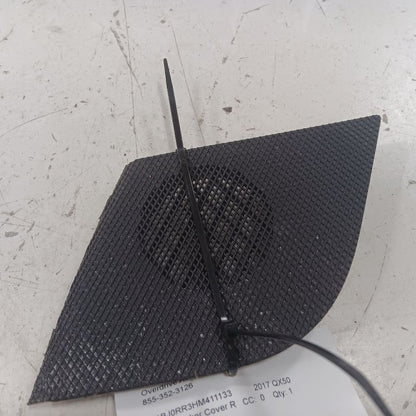 INFINITI QX50 Dash Speaker Cover Right Passenger Side  2017 2016 2015 2014