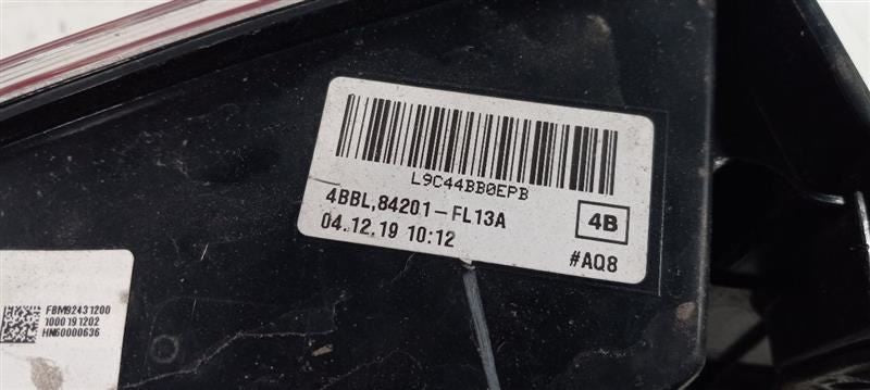 84912FL271 Driver Left Tail Light Brake Lamp Quarter Panel 2020 IMPREZA