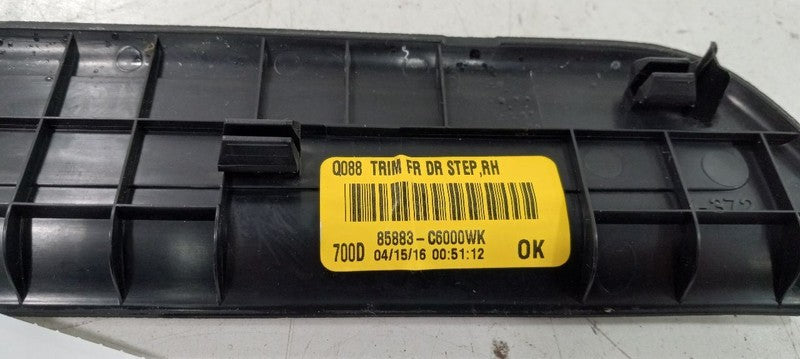 Kia Sorento Sill Trim Plate Door Jam Threshold Right Passenger Front 2