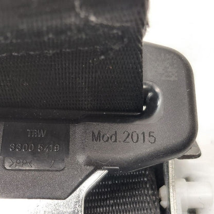 Alfa Romeo Stelvio Seat Belt Strap Retractor Right Passenger Rear Back