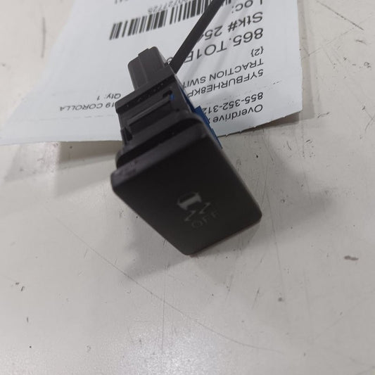 Toyota Corolla Traction Control Switch  2019 2018 2017