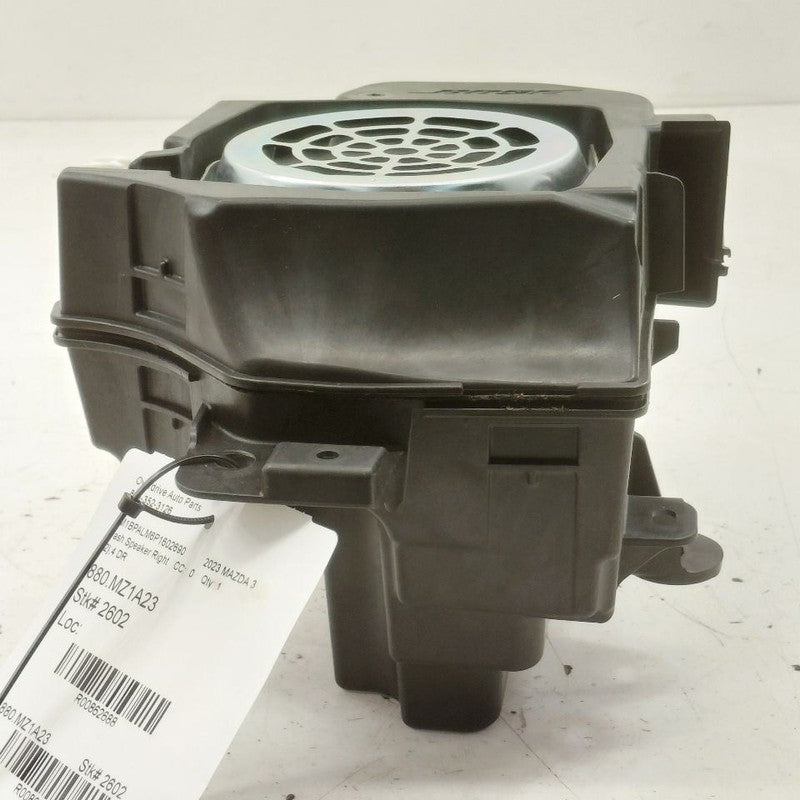 Mazda 3 Dash Speaker Right Passenger Side  2023 2022 2021