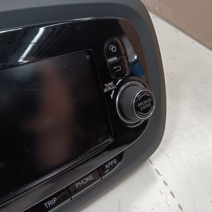 Audio Equipment Radio Display 4 Door X Model AM-FM Uconnect Fits 16-17 FIAT 500