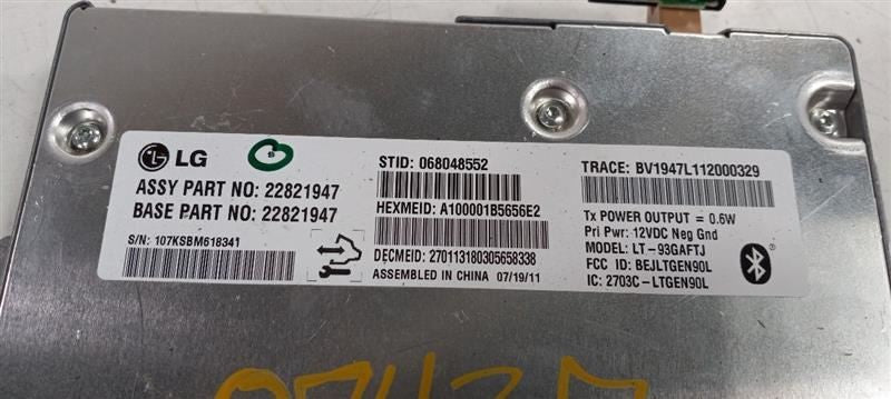Communication Onstar Opt UE1 Voice Recognition Fits 12 CTS  OEM