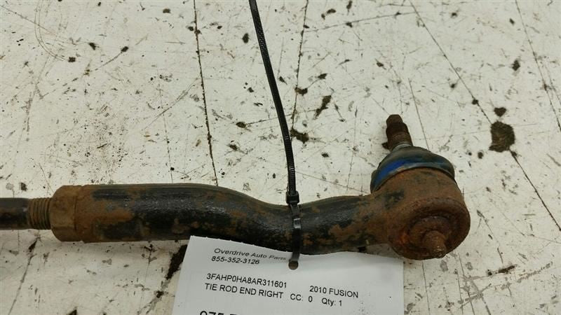 Ford Fusion Steering Rack Pinion Tie Rod End W Boot Right Passenger 20