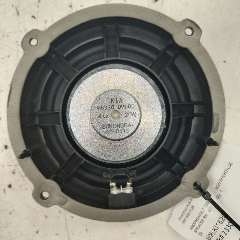 Kia Sportage Speaker Right Passenger Rear  2020 2021 2022