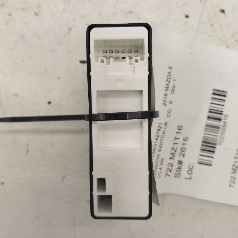 Mazda 6 Window Switch Power Left Driver Rear  2016 2015 2014