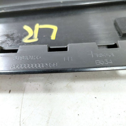 Fiat 500 Left Rear Door Applique {51940155} 2016 2017 2018 OEM