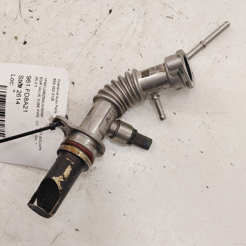 Ford Escape EGR Valve Tube Pipe Exhaust Line  2020 2021 2022