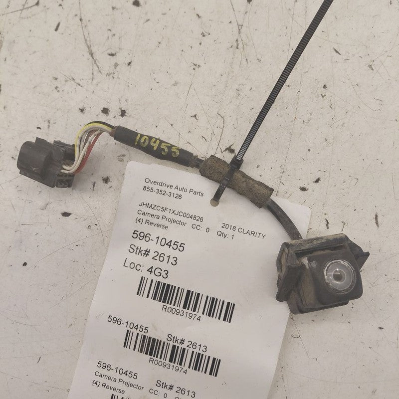Rear View Reverse Camera Projector Fits 17-21 Honda Clarity