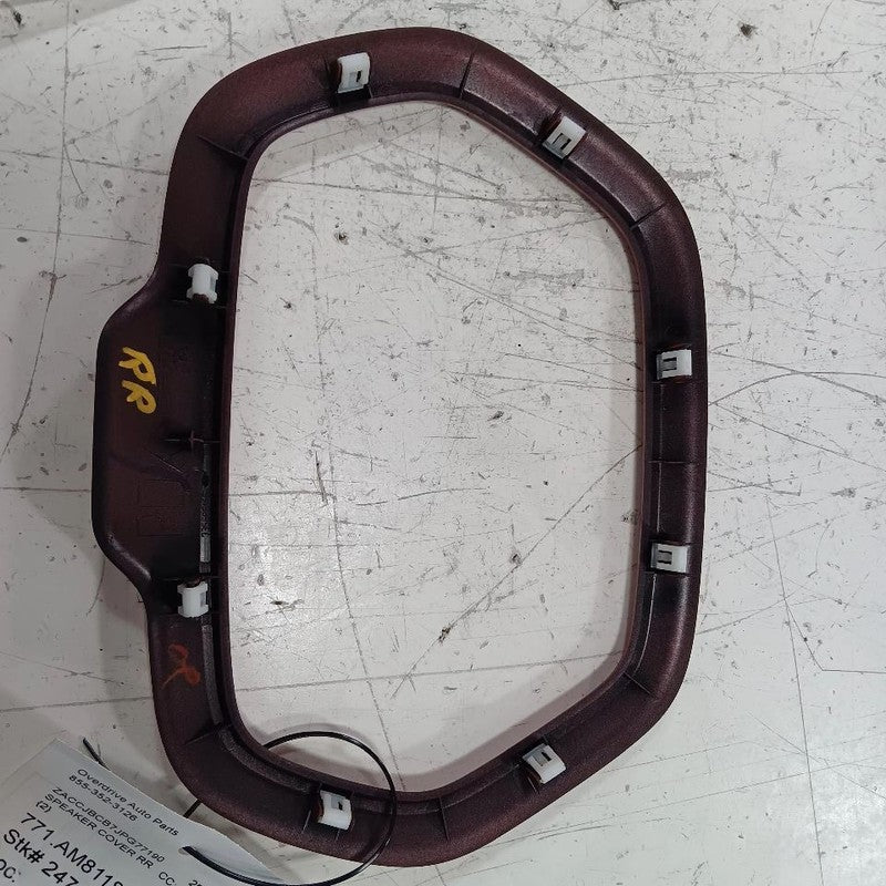 Jeep Renegade Speaker Cover Right Passenger Side Rear  2015 2016 2017 2018