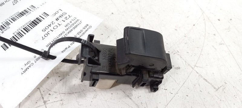 Toyota Camry Power Window Switch Right Passenger Rear 2007 2008 2009
