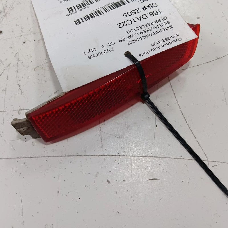 Nissan Kicks Passenger Right Rear Marker Light Lamp  2021 2022 2023 2024