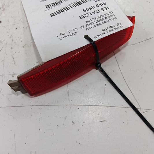 Nissan Kicks Passenger Right Rear Marker Light Lamp  2021 2022 2023 2024