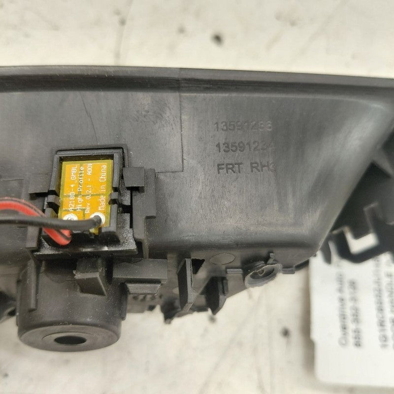 Chevy Volt Door Handle Right Passenger Front Interior Inside 2019 2018