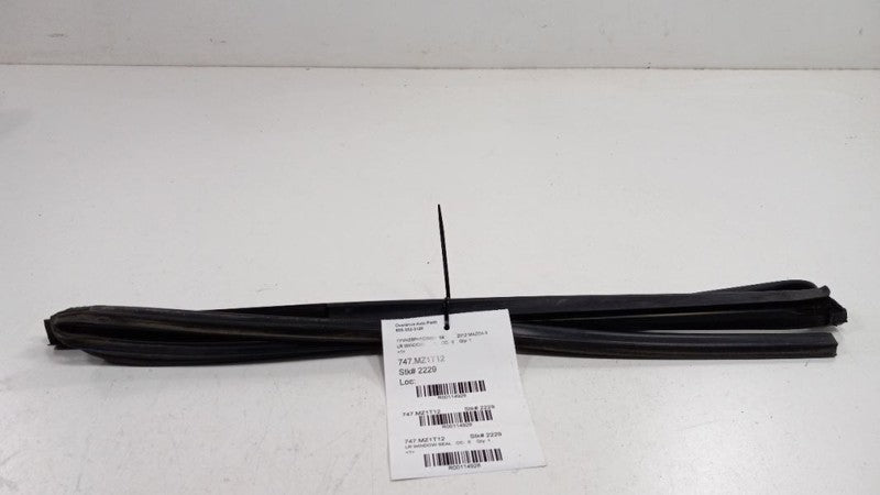 Mazda 6 Door Glass Window Seal Rubber Left Rear Back 2012  OEM