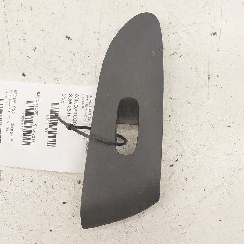 Nissan Murano Window Switch Bezel Trim Right Rear  2020 2021 2022 2023