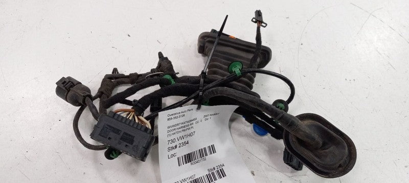 Volkswagen Rabbit Door Harness Wire Wiring Right Passenger Rear 2006 2