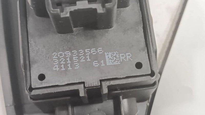Chevy Volt Power Window Switch Right Passenger Rear  2011 2012 2013 20