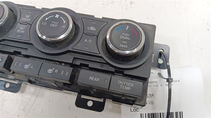Temperature Heat AC Control Front Without Heated Seat Fits 10-15 MAZDA