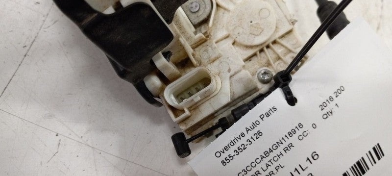 Chrysler 200 Door Latch Lock Right Passenger Rear 2015 2016 2017