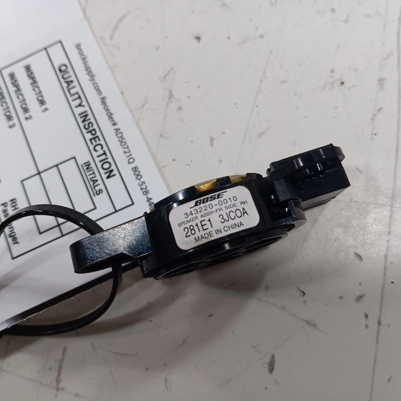 Nissan Maxima Tweeter Right Passenger Tweeter Speaker  2018 2019 2020