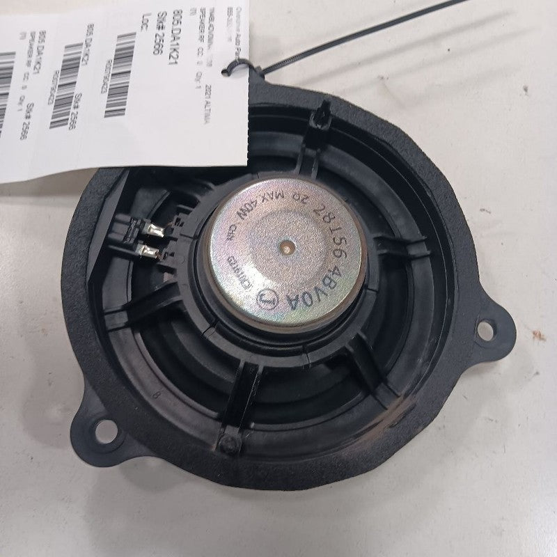 Nissan Altima Speaker Right Passenger Front 2023 2022 2021 2020 2019