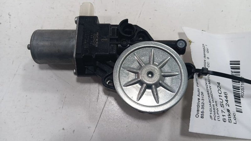 Subaru Impreza Passenger Right Rear Power Window Motor 2024 OEM