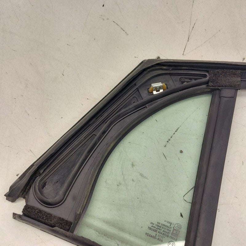 Left Rear Door Vent Glass Window Fits 16-19 Chevy Volt