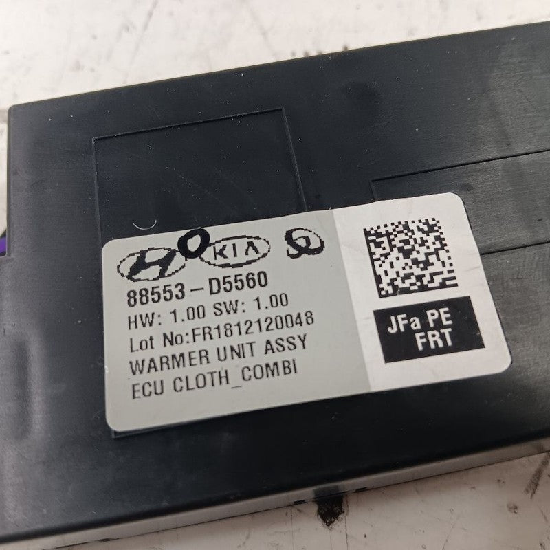 Kia Optima Seat Warmer Control Module {88553-D5560} 2020 2019 2018 2017