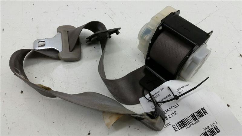 Nissan Maxima Seat Belt Strap Retractor Center Middle Rear Back OEM 2002 2003