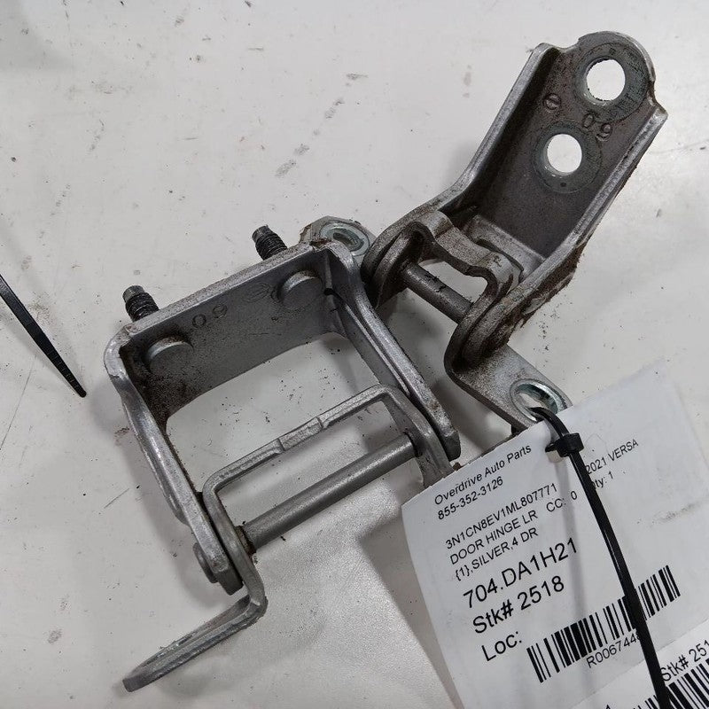 Nissan Versa Door Hinge Set Left Rear  2023 2022 2021 2020