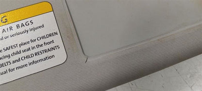 Passenger Sun Visor VIN K 8th Digit Fits 06-09 GOLF GTI 401614