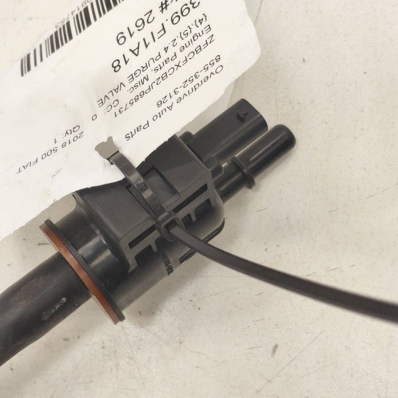 2018 Fiat 500 X Model Purge Valve