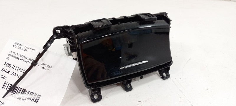 Infiniti Q50 Storage Pocket 2014 2015 2016 OEM
