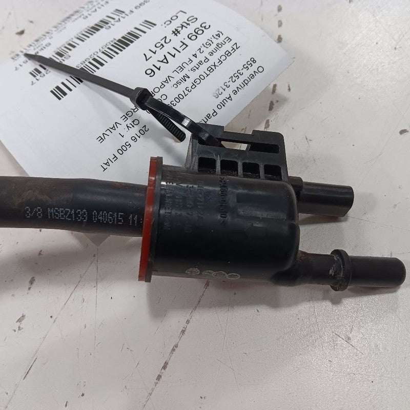 FIAT 500 2.4 Fuel Vapor Purge Valve 2017 2016 OEM