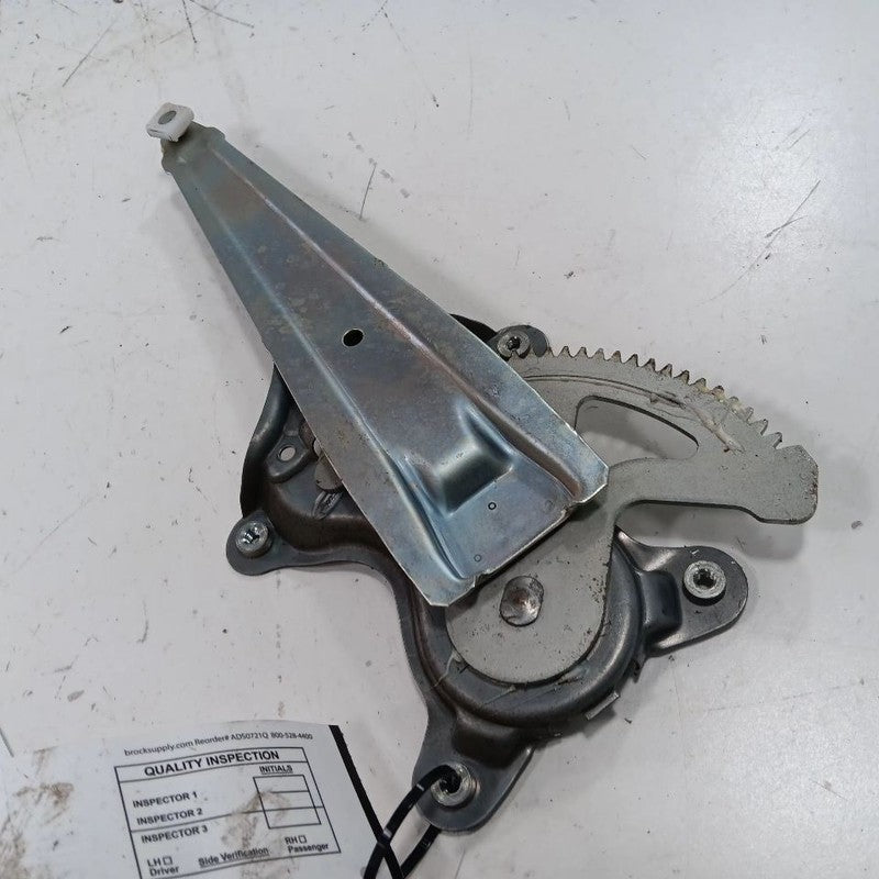 Left Rear Window Regulator Track Toyota Prius C 12-19 Toyota Prius
