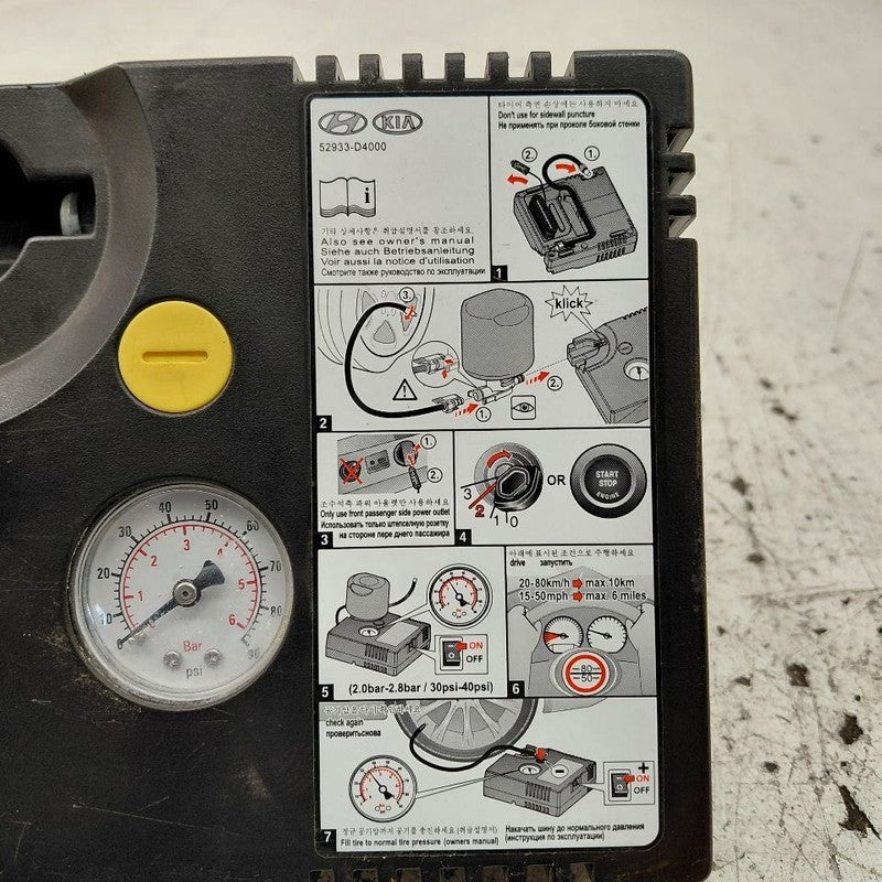 Kia Sportage Emergency Air Compressor  2020 2021 2022