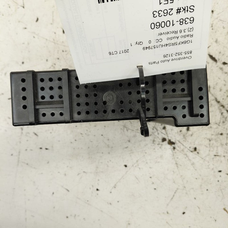 Audio Equipment Radio Receiver ID 84278527 Fits 17-19 SIERRA DENALI 25