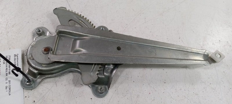 6980312180 Passenger Right Rear Window Regulator Track Fits 08-15 SCION XB 