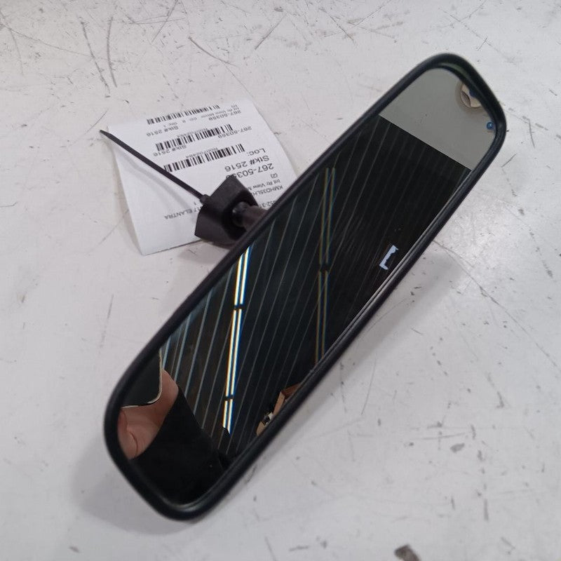 851011M000 Interior Rear View Mirror w/o Garage Door Opener or Telematics 14-20 Elantra