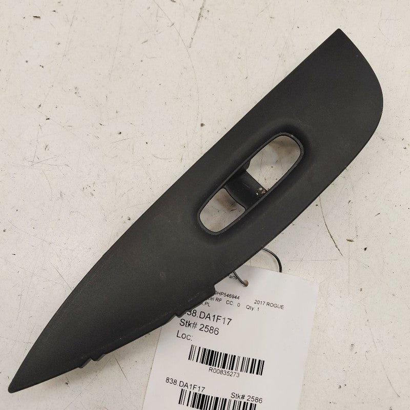 Nissan Rogue Window Switch Bezel Trim Right Front 2017 2018 2019 OEM