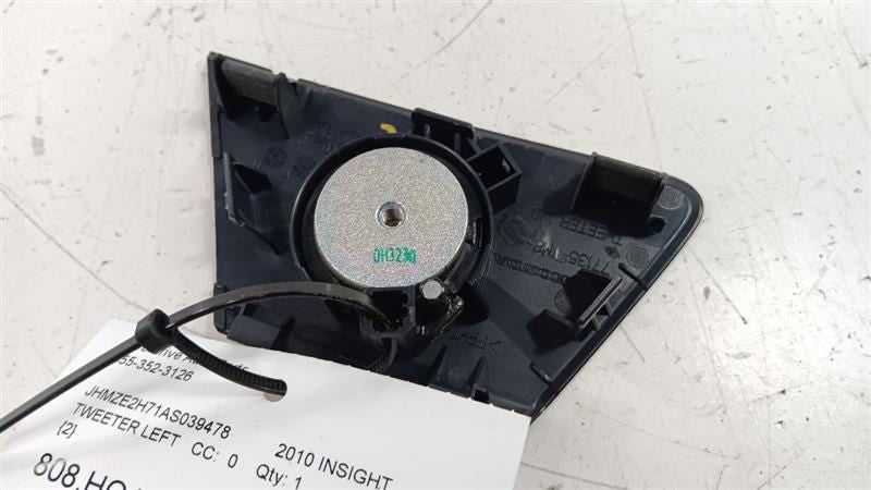 Honda Insight Tweeter Left Driver Tweeter Speaker 2010 2011 2012 2013 