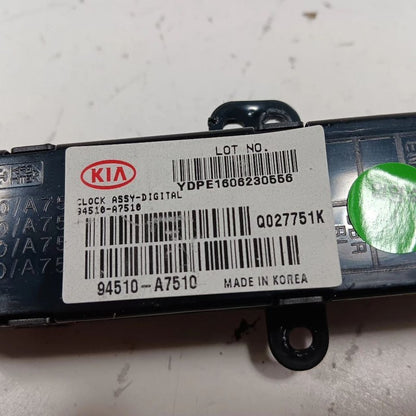 Kia Forte Digital Dash Clock  2015 2016 2017 2018