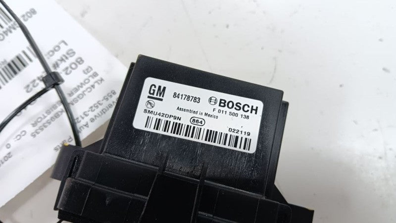 Buick Encore Blower Resistor Fan Motor Speed Resistor 2016 2017 2018 2