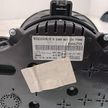 Speedometer Gauge Cluster 4 Door X Model Lounge Fits 16-17 FIAT 500 OE